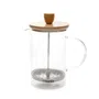 Zaparzacz LUNGO do kawy i herbaty z bambusowym wieczkiem 0,8 l