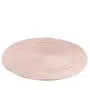 Podkładka do jadalni TRINA okrągła różowa 38 cm