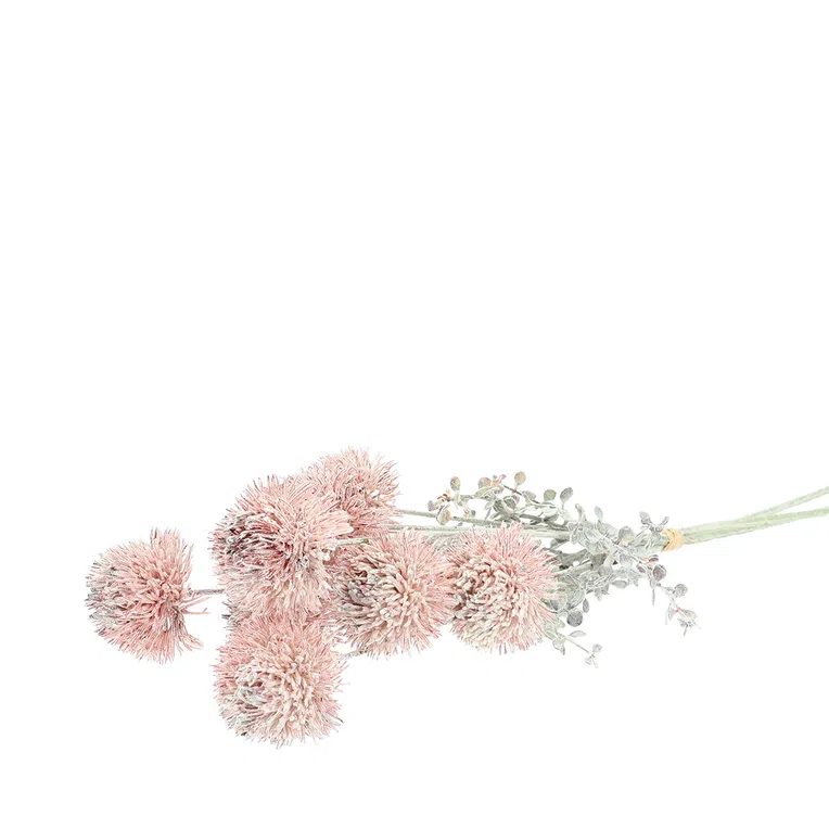 Gałązka PAKS sztuczna różowa 60 cm