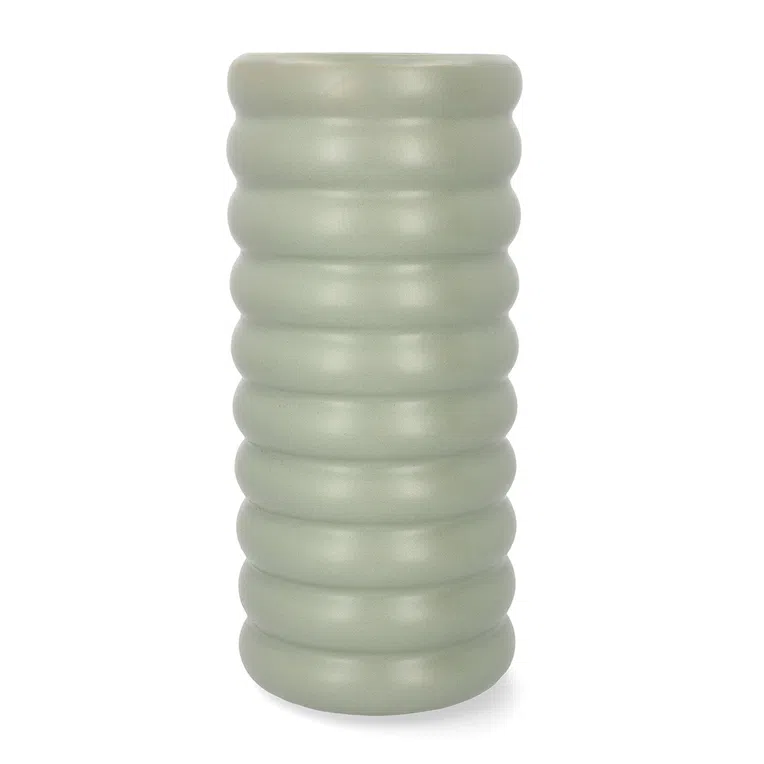 Wazon MONS ceramiczny pistacjowy 12,5x27,5 cm