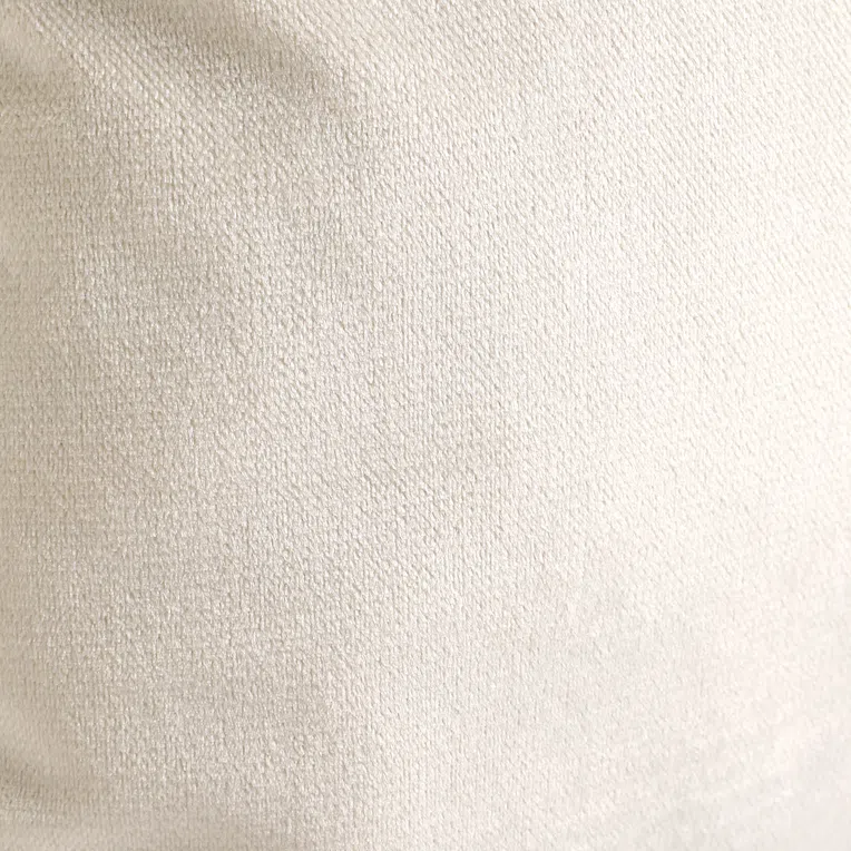 Poszewka LIRA velvetowa ecru 45x45 cm