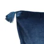Poszewka LIRA velvetowa granatowa 45x45 cm