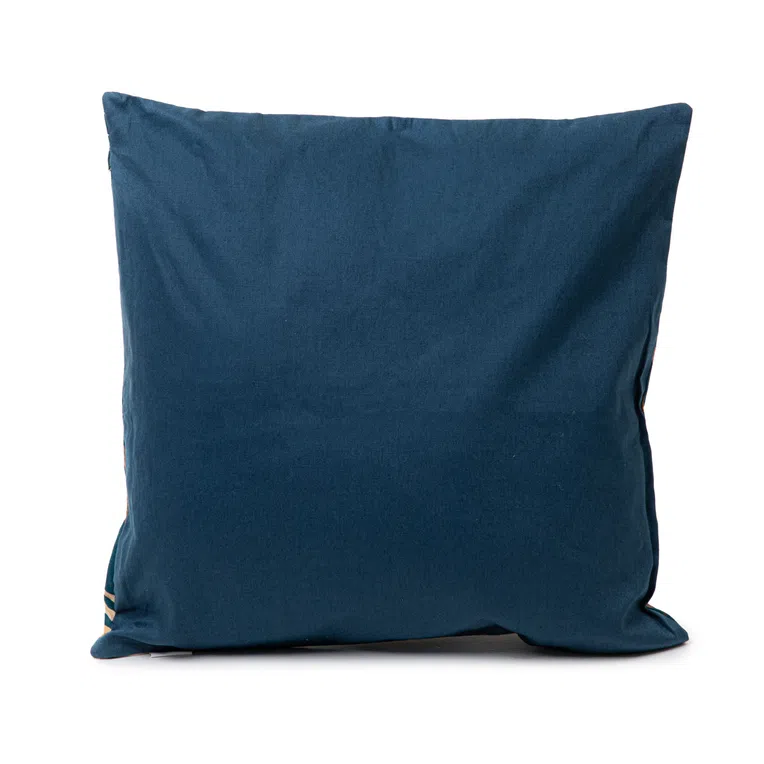 Poszewka FORA w liście granatowa 45x45 cm