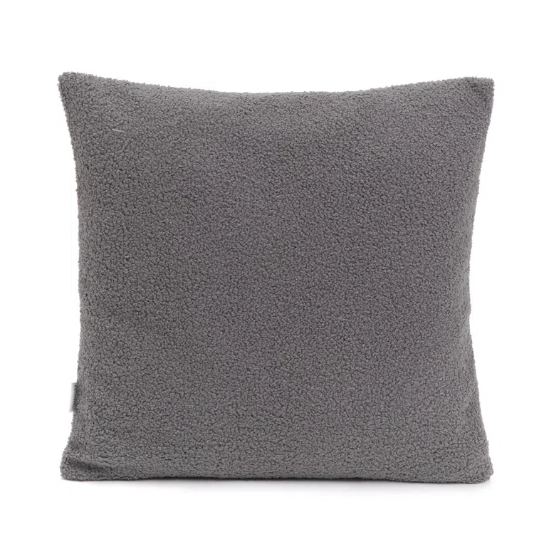 Poszewka BAARN boucle szara 45x45 cm