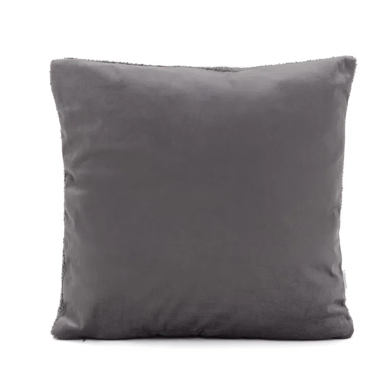 Poszewka BAARN boucle szara 45x45 cm