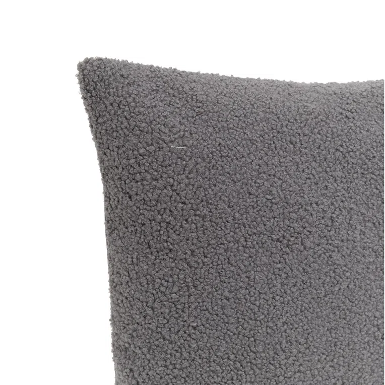 Poszewka BAARN boucle szara 45x45 cm