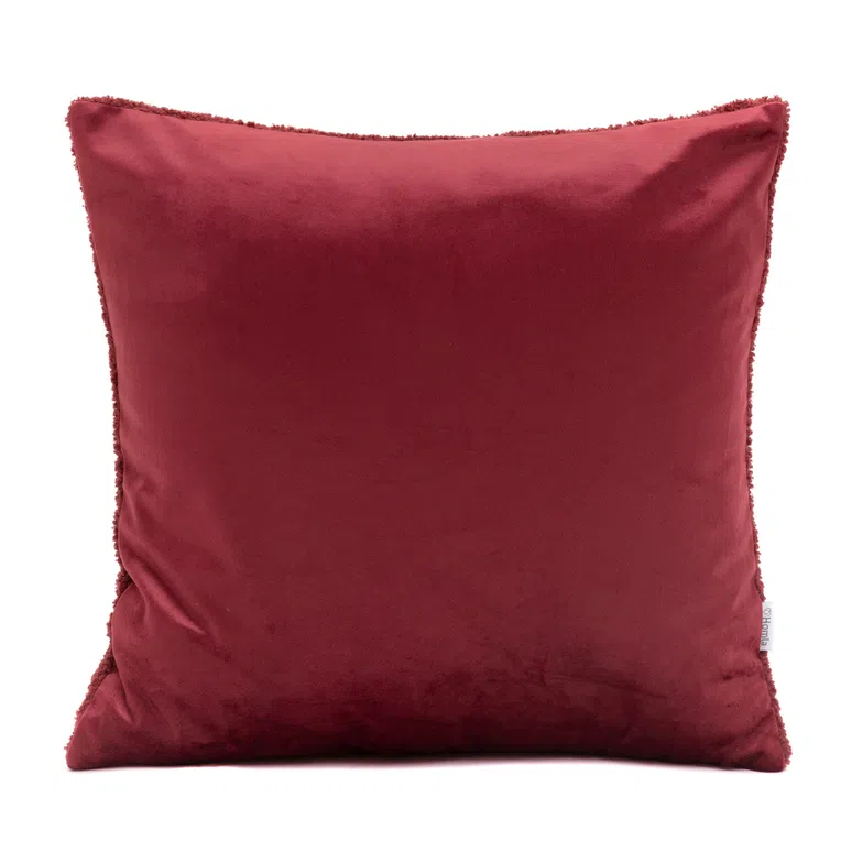 Poszewka BAARN boucle bordowa 45x45 cm