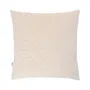 Poszewka SHAIA z wytłoczeniami beżowa 45x45 cm