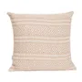Poszewka NAGAR w romby beżowa 45x45 cm