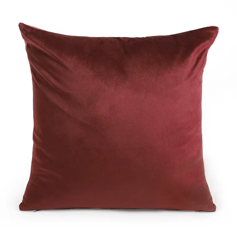 Poszewka PILAR bordowa 45x45 cm