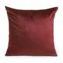 Poszewka PILAR bordowa 45x45 cm