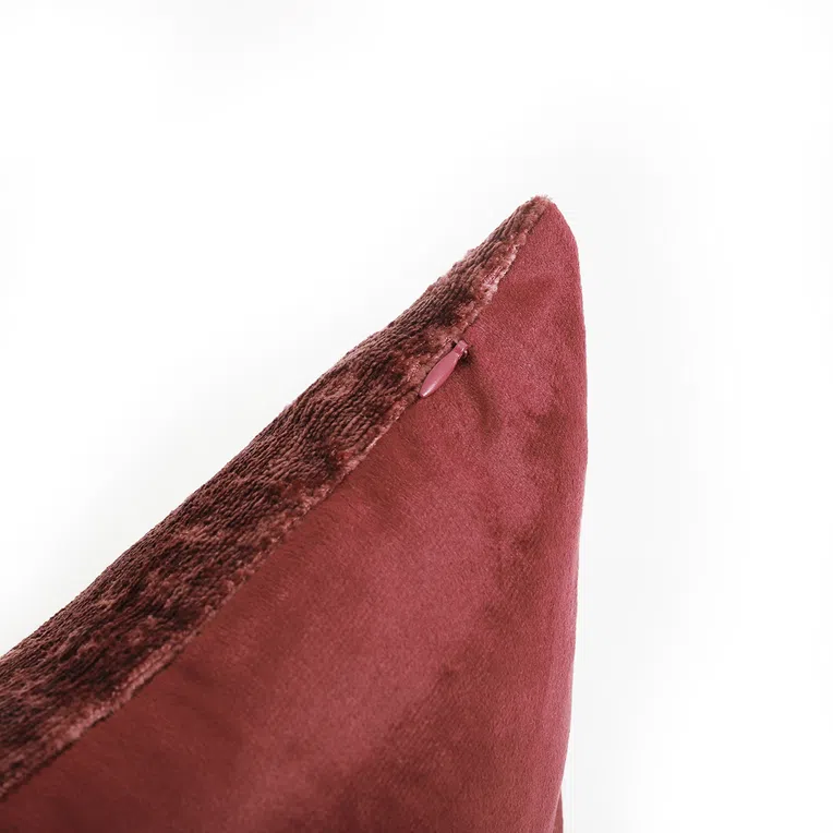 Poszewka PILAR bordowa 45x45 cm