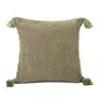 Poszewka ARENA sztruksowa zielona 45x45 cm