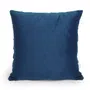 Poszewka KARI z zakładkami granatowa 45x45 cm