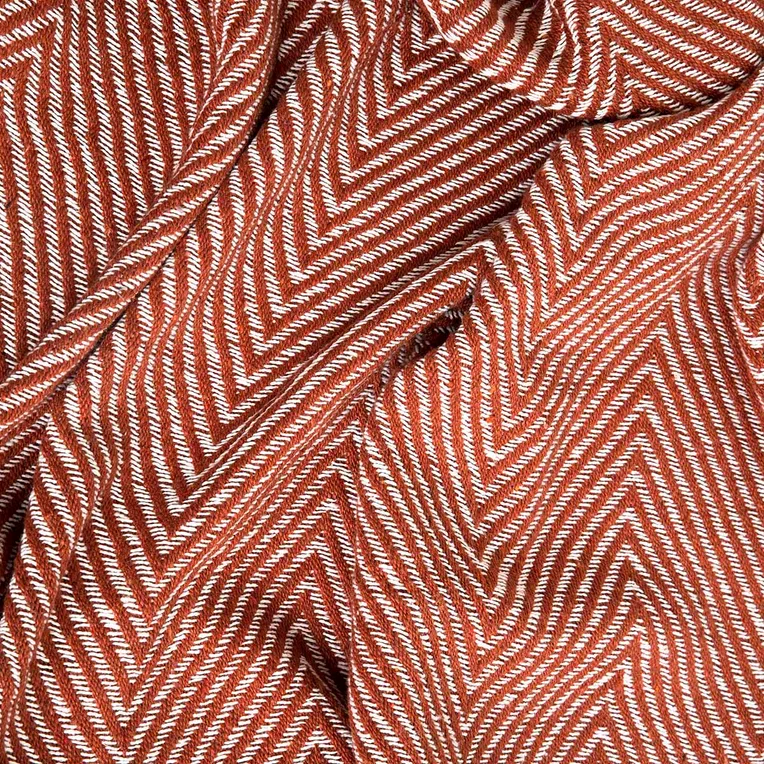 Pled SPARRE zygzak karmelowy 130x170 cm