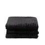 Koc GOFER z wytłoczeniami czarny 150x200 cm