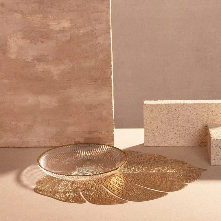 Podkładka do jadalni LAU złota 30x45 cm