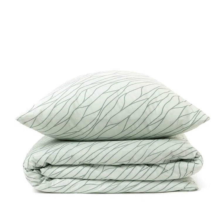 Pościel LARME bawełniana pistacjowa 200x220 cm