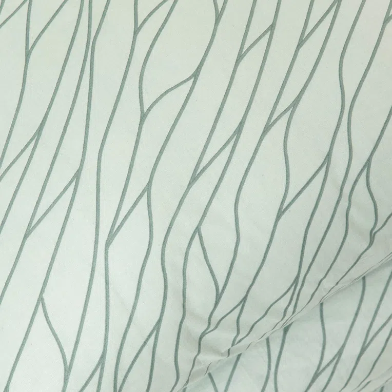 Pościel LARME bawełniana pistacjowa 200x220 cm