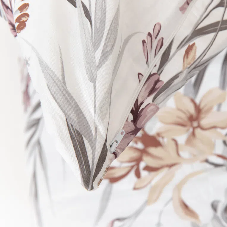 Pościel BINA satynowa biała 200x220 cm