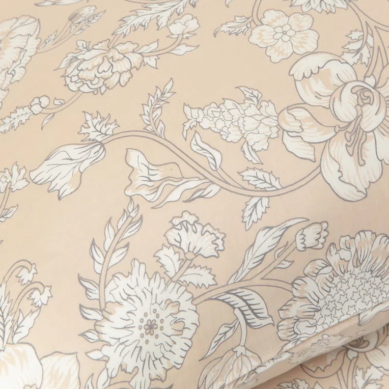 Pościel ANDE satynowa beżowa 160x200 cm