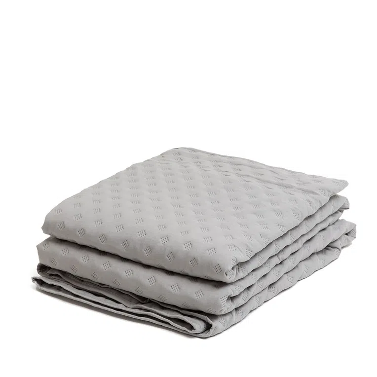 Narzuta FALNA szara 200x220 cm