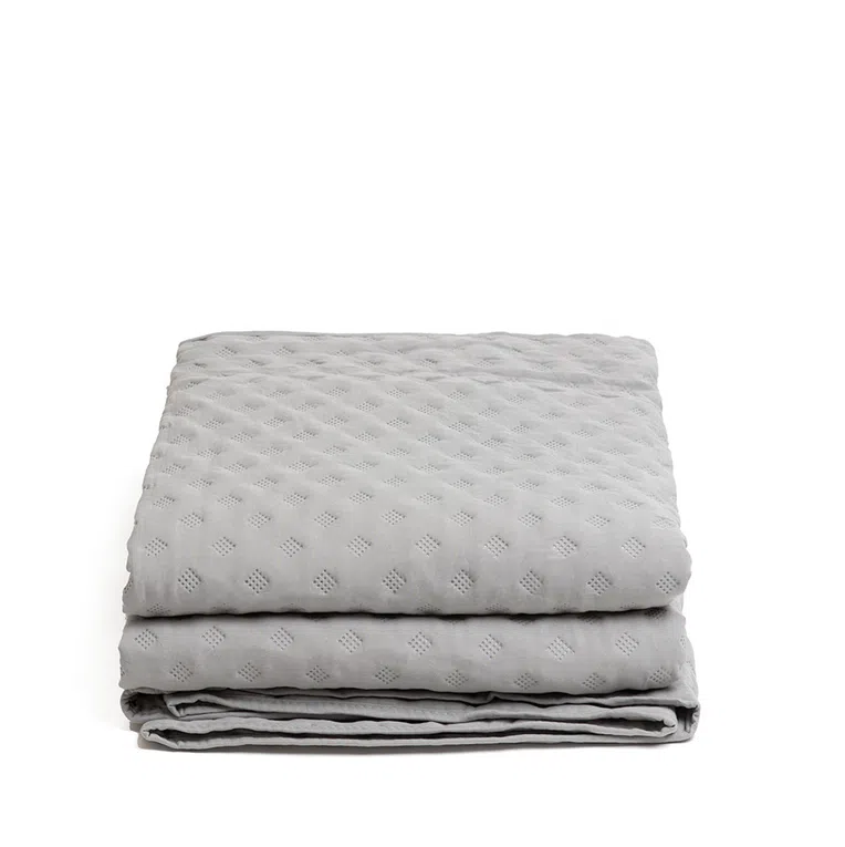 Narzuta FALNA szara 200x220 cm