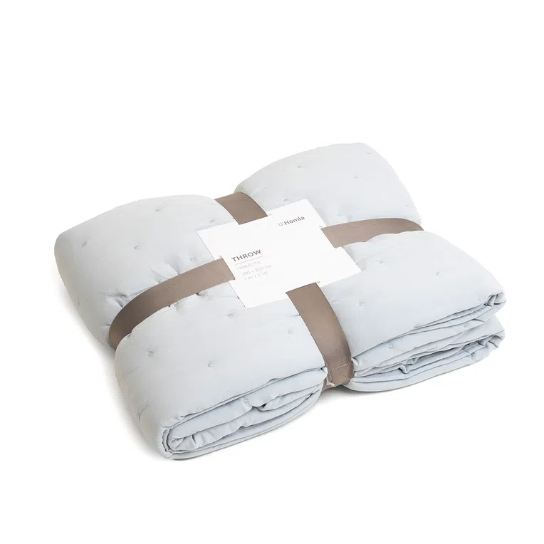 Narzuta ANTA błękitna 200x220 cm