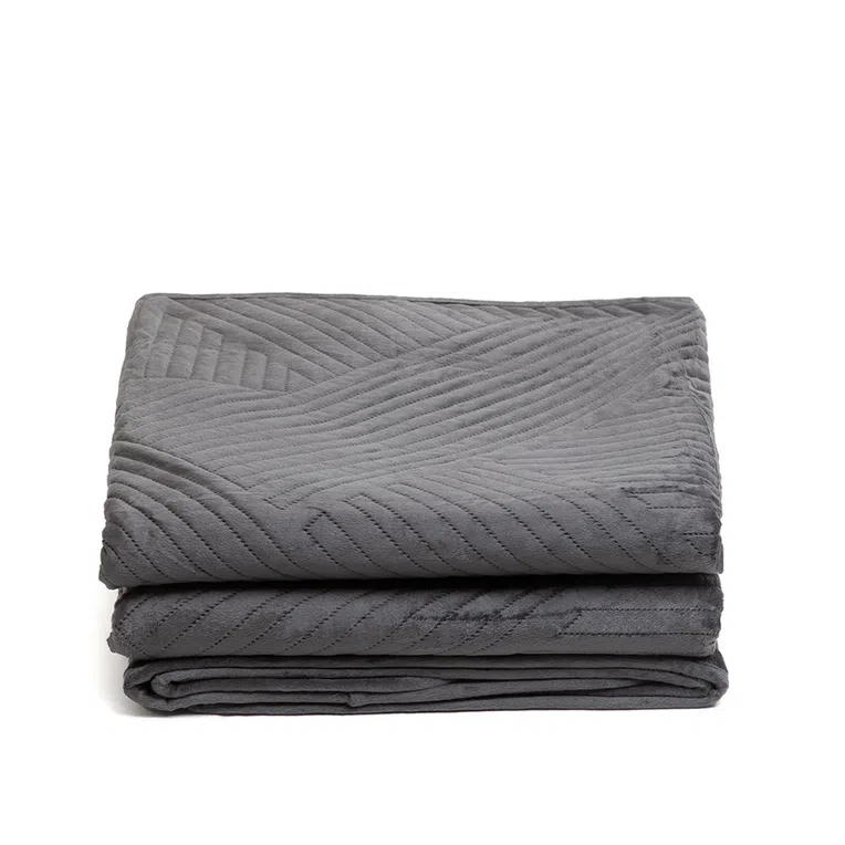 Narzuta AURUM szara 200x220 cm