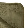Narzuta GAVLE z wytłoczeniami w liście oliwkowa 200x220 cm