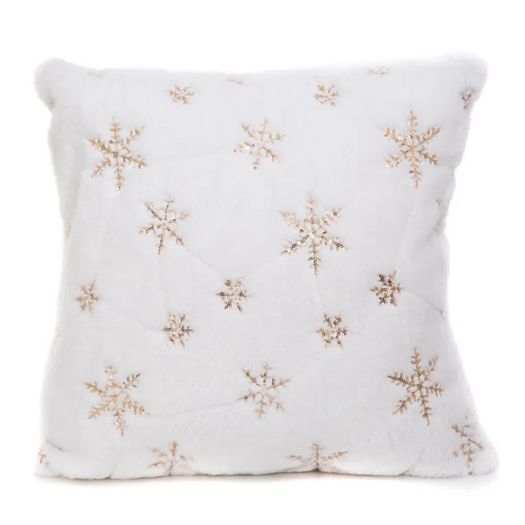 Poszewka LETO w złote gwiazdki 45x45 cm