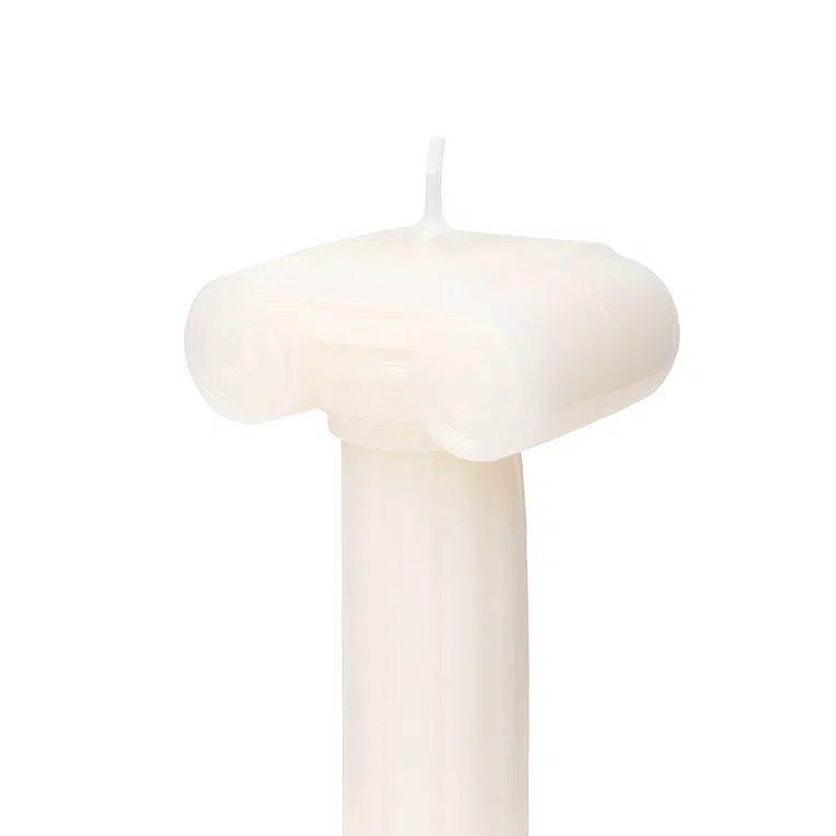 Świeca ANTIQUE ecru 20cm