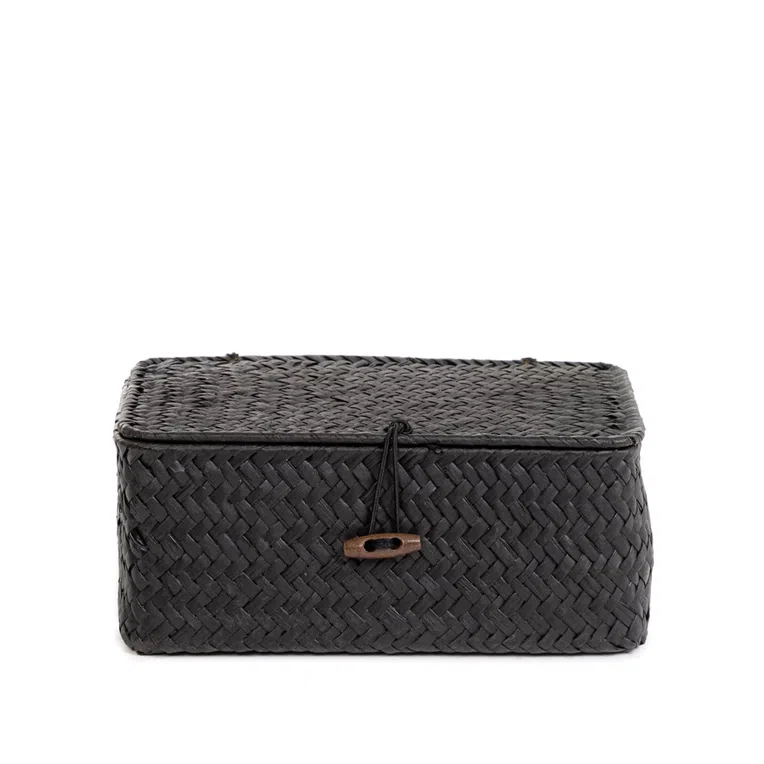 Szkatułka TALULAH czarna 20x12x8cm