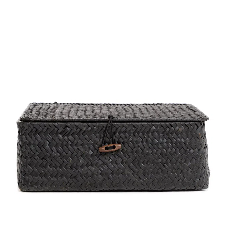 Szkatułka TALULAH czarna 25x20x8 cm