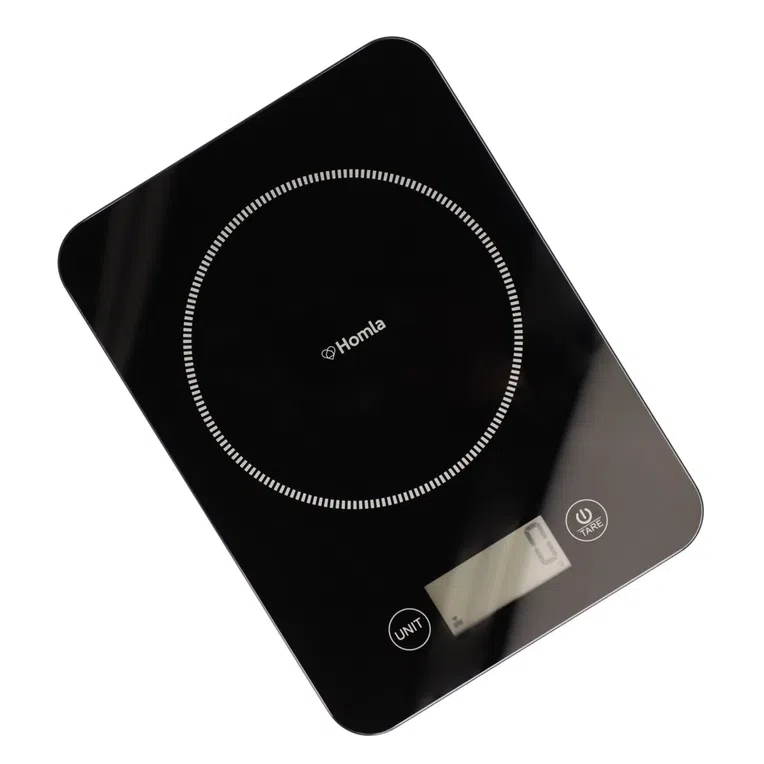 Waga kuchenna MANDO czarna do 5 kg