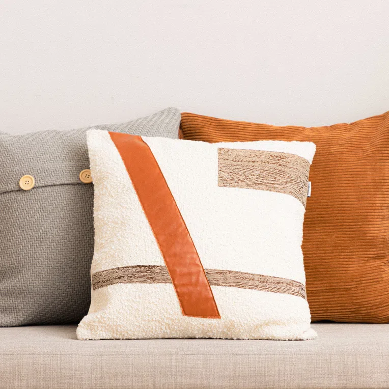 Poszewka SIMA patchworkowa 45x45 cm