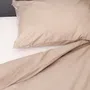 Pościel OPE perkalowa beżowa 160x200 cm