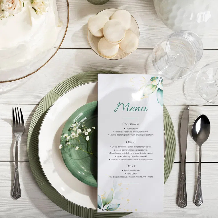 Zestaw sztućców MERCER srebrnych 24 szt