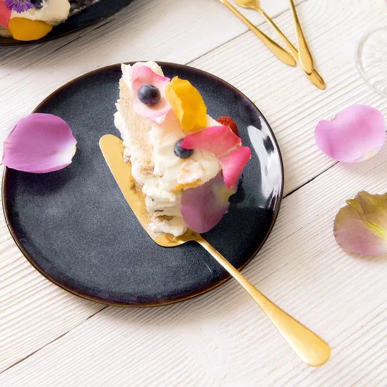 Łopatka STILO złota do ciasta 24 cm