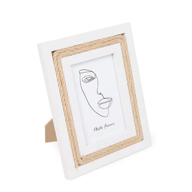 Ramka na zdjęcie EDENA biała 10,2x15,2 cm