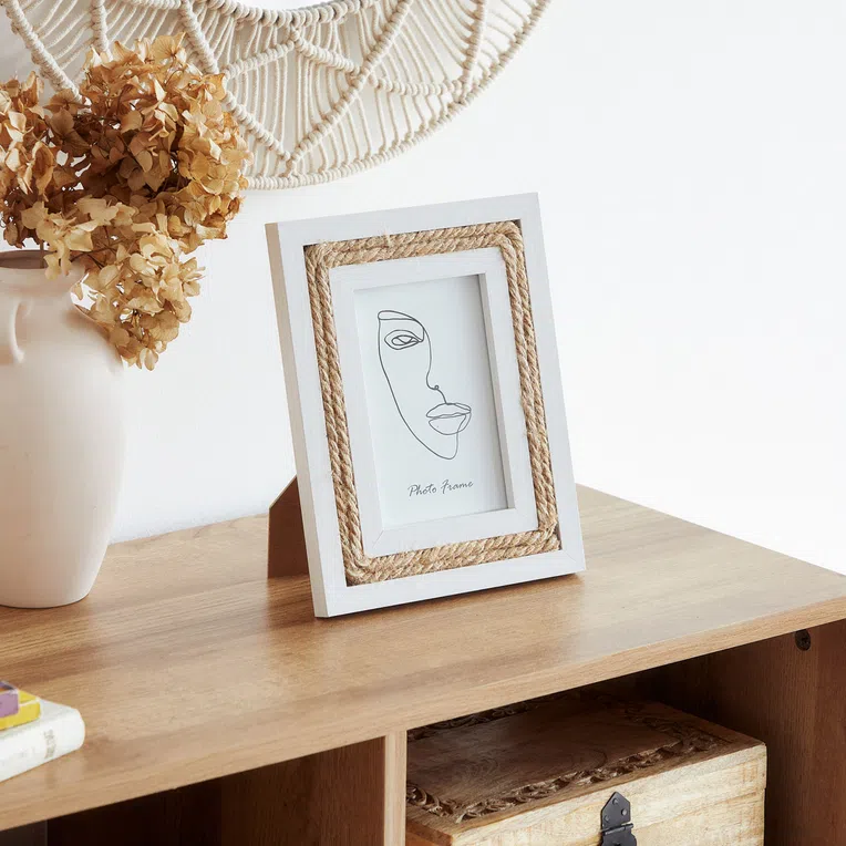 Ramka na zdjęcie EDENA biała 10,2x15,2 cm