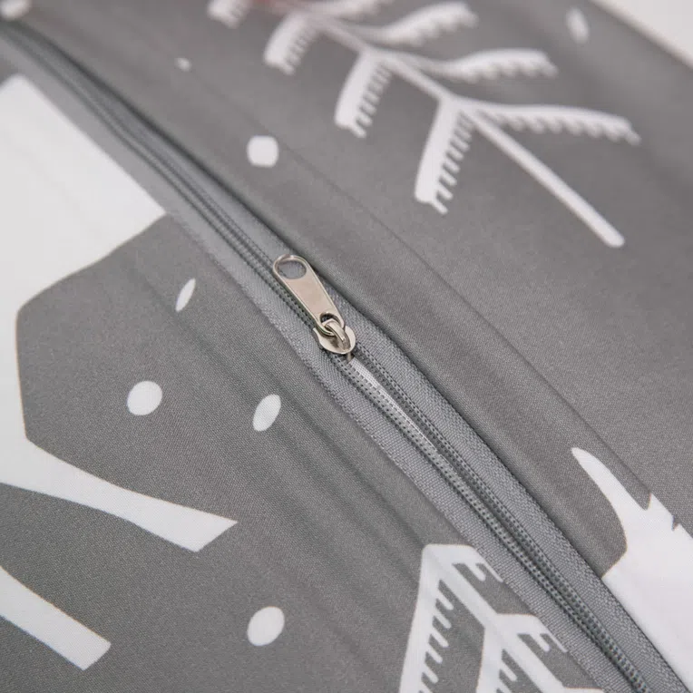 Pościel RENO z mikrofibry w renifery 160x200 cm