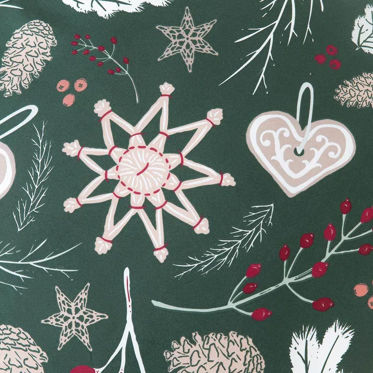 Pościel TAMO z mikrofibry z motywem świątecznym 160x200 cm