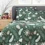 Pościel TAMO z mikrofibry z motywem świątecznym 160x200 cm