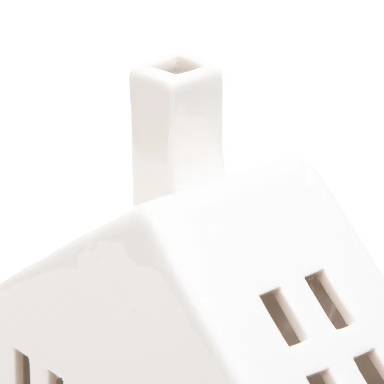 Lampion COZY HOME domek z ledem 16x6,6x17 cm