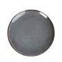 Talerz LARISA obiadowy szary 25 cm