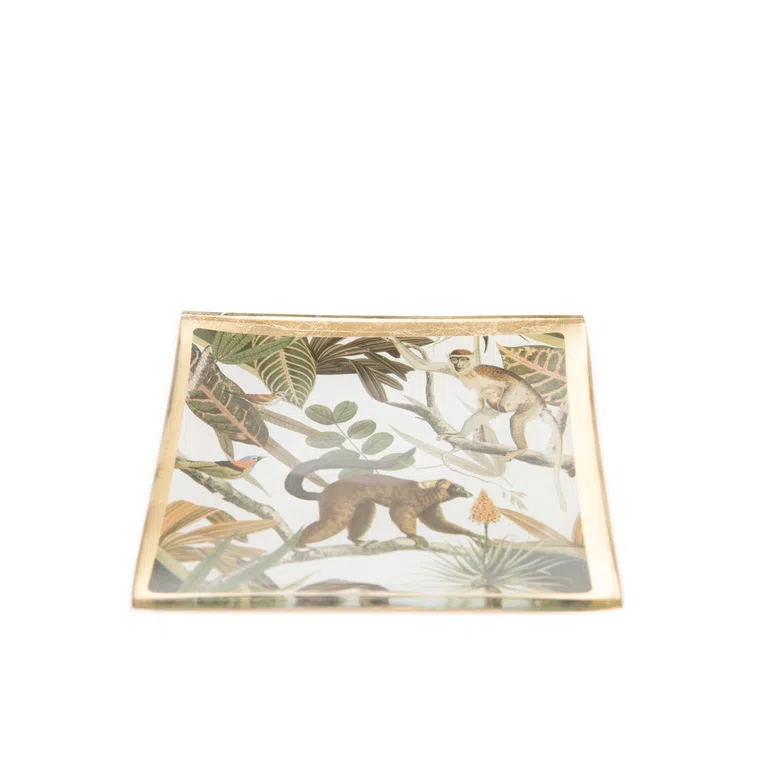 Mini taca RIO z motywem dżungli 10x10 cm