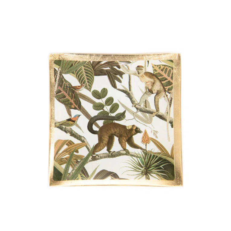Mini taca RIO z motywem dżungli 10x10 cm