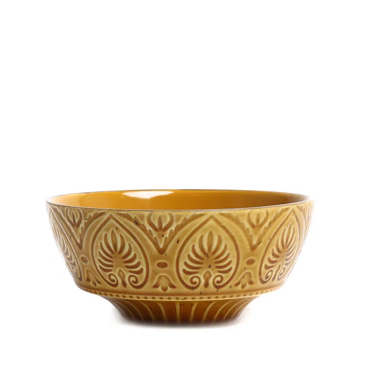 Miska INDIE musztardowa 16 cm