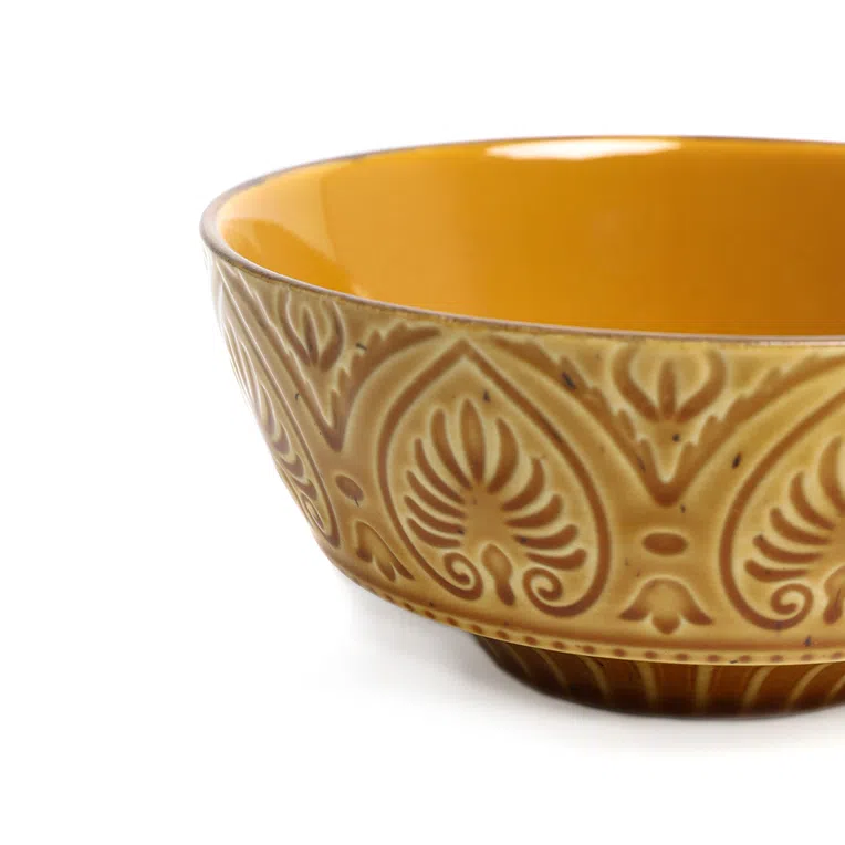 Miska INDIE musztardowa 16 cm